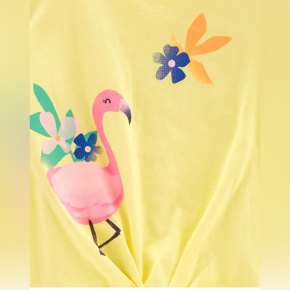 Toddler 2-Piece Flamingo Tee & Short Set - Picture 3 of 14